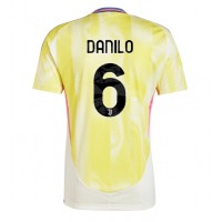 Camiseta Juventus Danilo Luiz #6 Segunda Equipación Replica 2024-25 mangas cortas